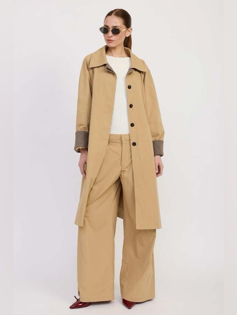 Tuckernuck EN SAISON marleigh long car coat NWT